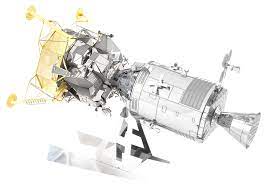 Metal Earth | Apollo Csm with Lm - Hobby & Collectables