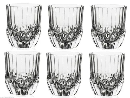 Rcr Adagio Crystal Whisky Glasses X 6