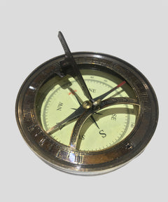 Brass Sundial Compass