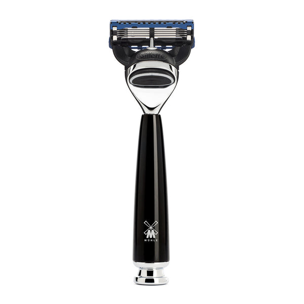 Muhle Rytmo Fusion 5 Blade Razor Black/chrome