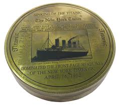 4 Titanic Compass Solid Brass